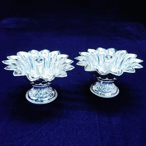 925 Silver Devdas Diya (Design 11) - PAAIE