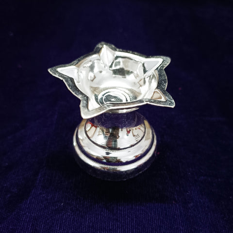 925 Silver Panchmukhi Diya (Design 12) - PAAIE