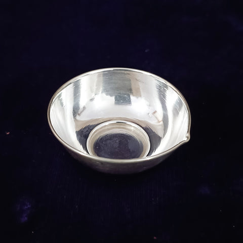 925 Pure Silver Diya (Design 45) - PAAIE