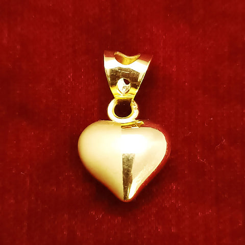 22 KT Gold Unisex Loving Heart Pendant (D16) - PAAIE