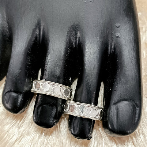 925 Silver Adjustable Toe Rings Pair (Design 74) - PAAIE