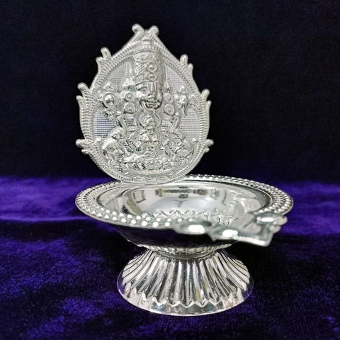 925 Silver Tirupati Balaji Diya For Pooja (Design 58) - PAAIE