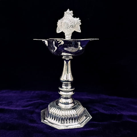 925 Silver Surya Long Diya (Design 52) - PAAIE