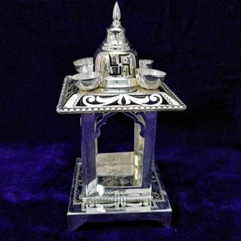 925 Silver Designer Hatri For Pooja (Design 2) - PAAIE