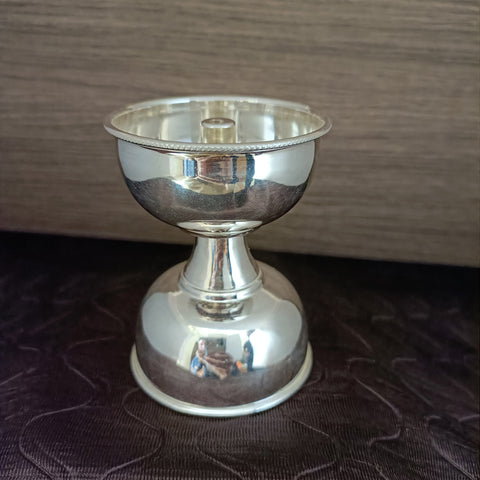 925 Silver Akhand Jyoti Diya (Design 40)