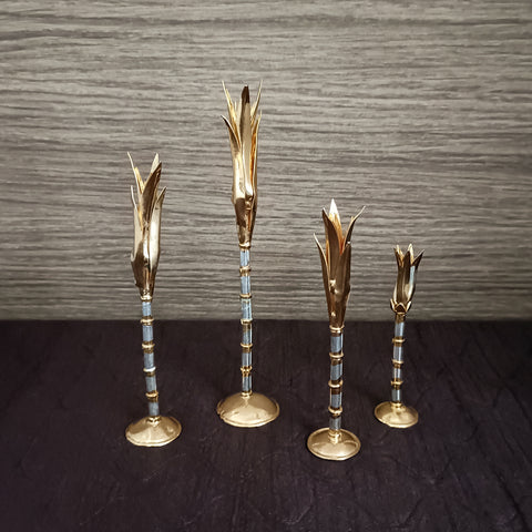 925 Pure Silver Sugarcane Tree with Gold Coating