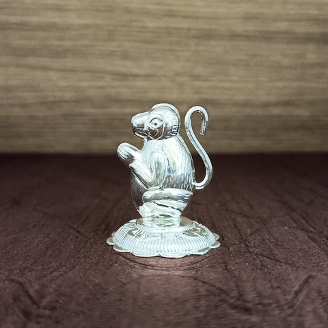 925 Pure Silver Monkey for Luck, Prosperity, Health (D8)