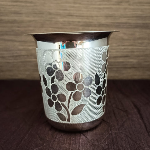925 Solid Silver Designer Glass (Design 10)