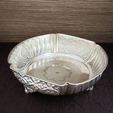 925 Solid Silver Designer Big Bowl (Design 36)