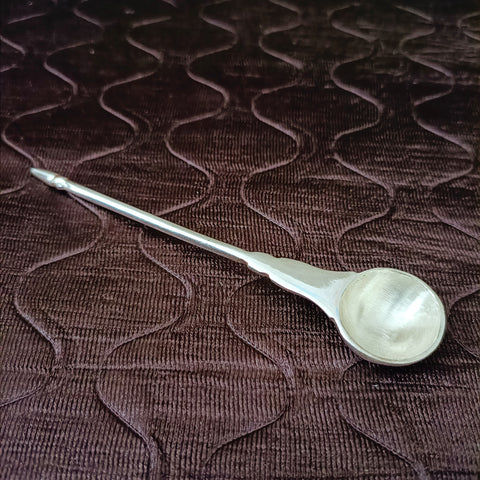 925 Solid Silver Aannchmani / Spoon (Design 5)