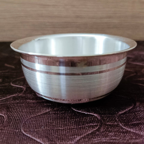 925 Solid Silver Bowl (Design 2)