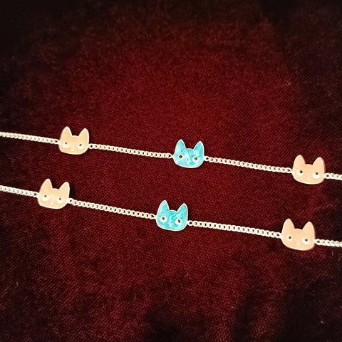 Silver Anklet 7.0 inches (Set of 2) - Design 152