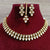 Designer Gold Plated Royal Kundan Necklace with Earrings (D365)