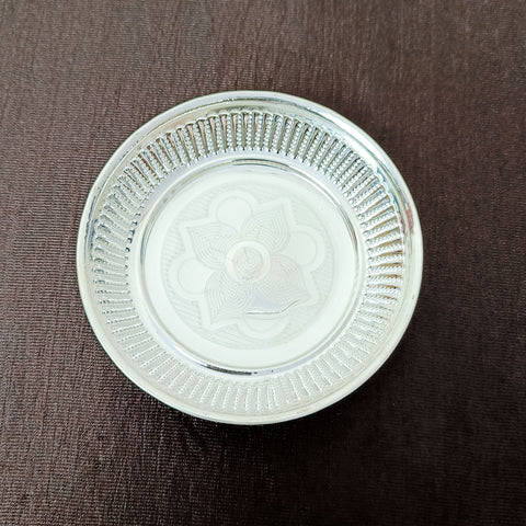925 Solid Silver Designer Bowl/Baby Feeder (Design 36)