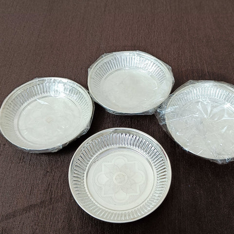 925 Solid Silver Designer Bowl/Baby Feeder (Design 36)