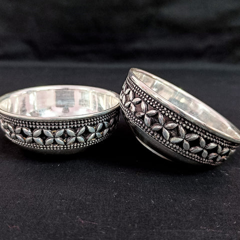 925 Solid Silver Designer Bowl (Design 38)