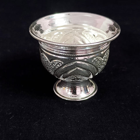 925 Solid Silver Designer Bowl / Cup / Sweet Bowl (Design 44)