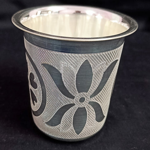 925 Solid Silver Designer Glass (Design 25)