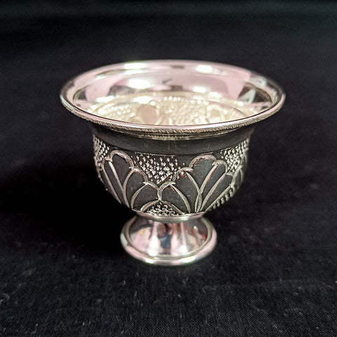 925 Solid Silver Designer Bowl / Cup / Sweet Bowl (Design 46)