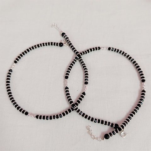 925 Silver Designer Unisex Baby Bangle Set (Design 182)