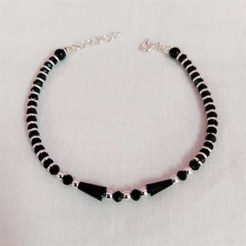 925 Silver Designer Unisex Baby Bangle Set (Design 185)