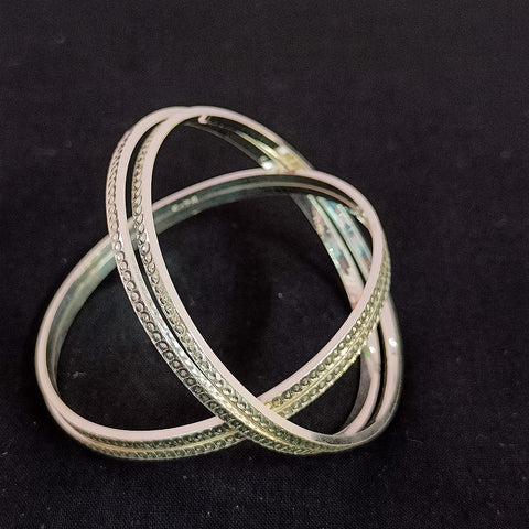 925 Sterling Silver Bangle for Women & Girls (Design 186)