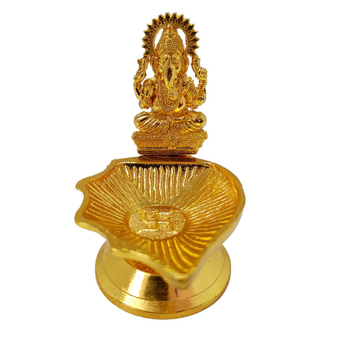 Housewarming Lamp/Diya, Ganesha Diya (D19)