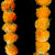 Set of 2 Strings of Marigold Flowers (D2) - PAAIE