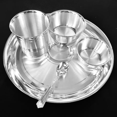 925 Solid Silver Dinner Set (Design 2) - PAAIE