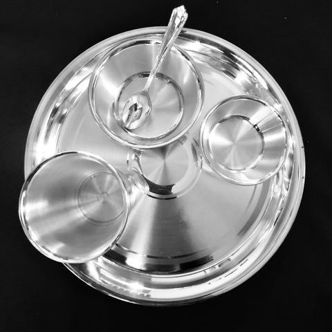 925 Solid Silver Dinner Set (Design 2) - PAAIE