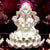 999 Pure Silver Ganesha, Lakshmi, and Saraswati Idol - PAAIE