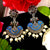 Peacock Design Oxidized Earrings (D3) - PAAIE