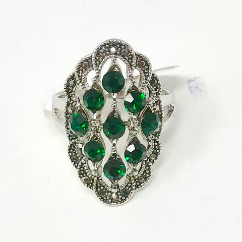 Multistone Antique Ring - PAAIE