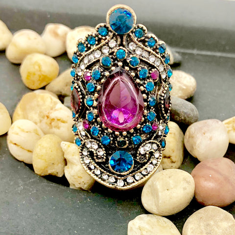 Large Bejeweled Ring - PAAIE