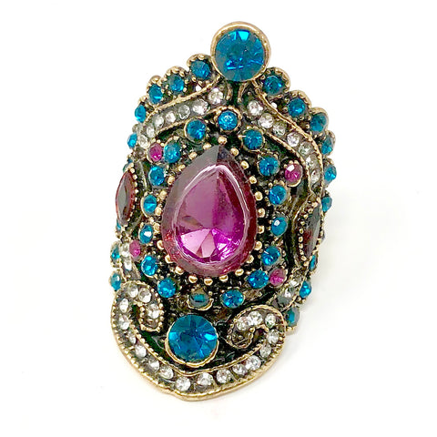 Large Bejeweled Ring - PAAIE