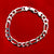 925 Mens Chain Silver Bracelet  - 8 Inches  (Design 10) - PAAIE