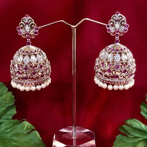 American Diamond Contemporary Earrings (E174) - PAAIE