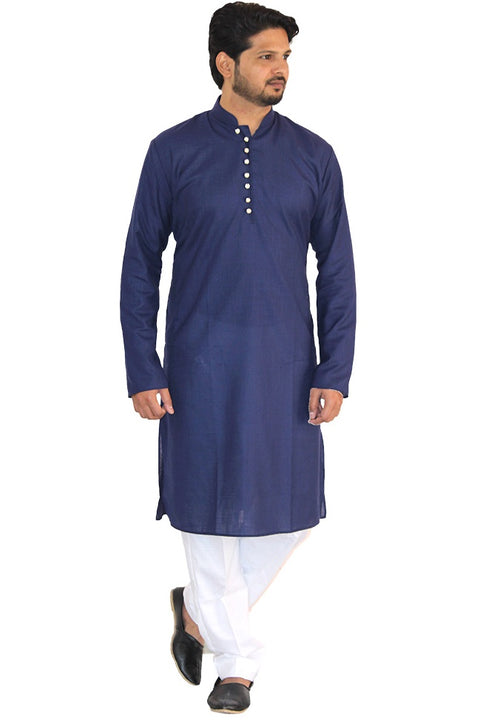Pure Cotton Designer Kurta Pajama (D1) - PAAIE