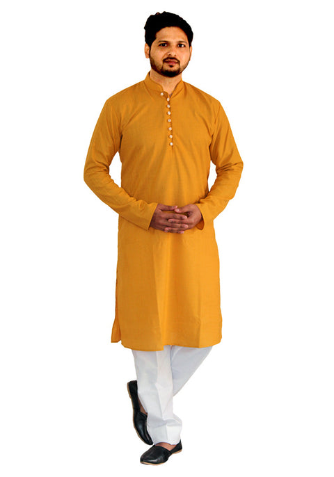 Pure Cotton Designer Kurta Pajama (D35) - PAAIE