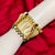 Gold Plated Kundan Openable Bracelet (Design 63) - PAAIE