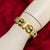 Gold Plated Kundan Openable Bracelet (Design 61) - PAAIE