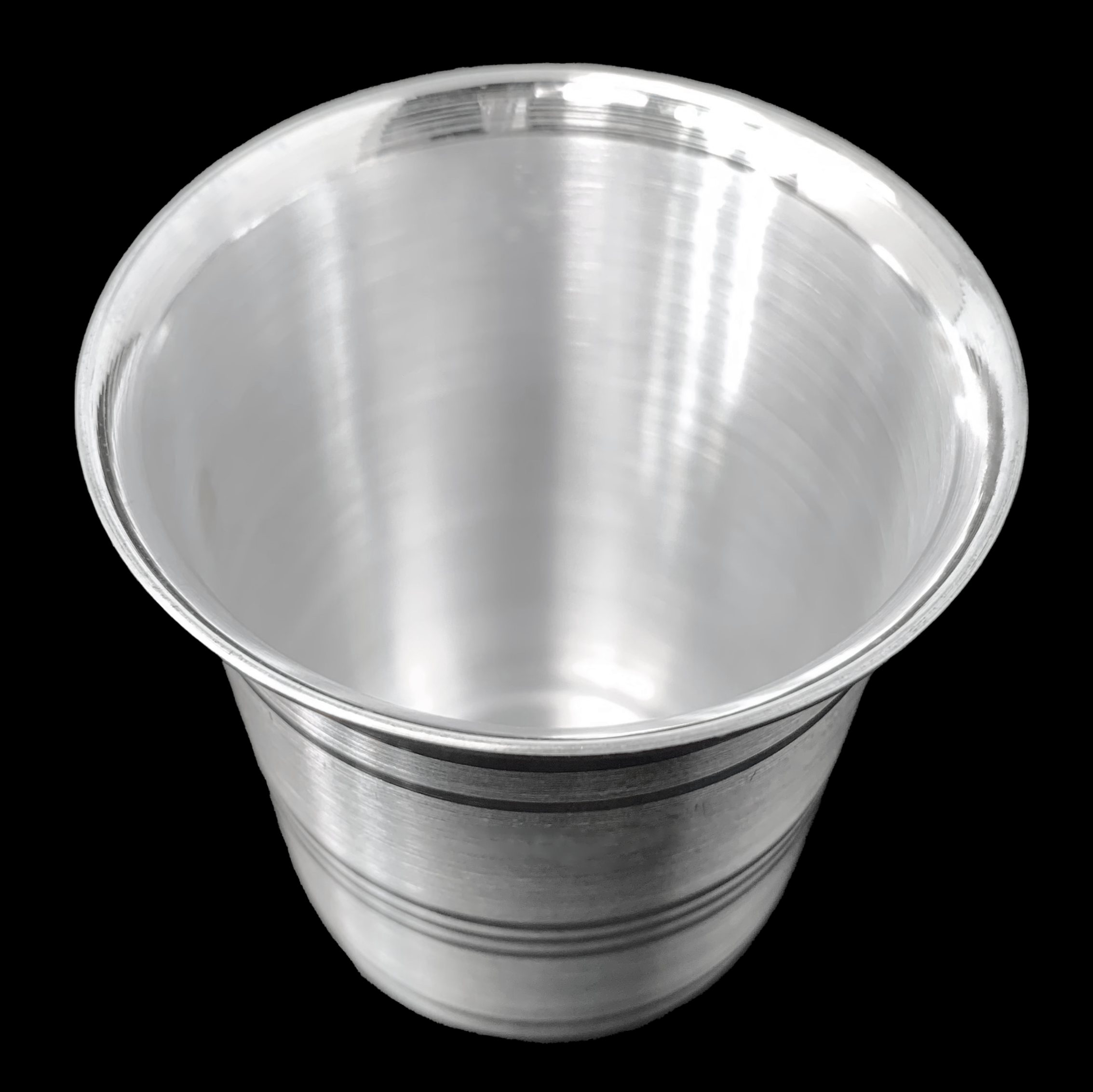 Silver R Glass 925 Solid Silver Glass (Design 1)– PAAIE