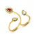 Designer Kundan Adjustable Ring (Design 102)