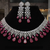 American Diamond Necklace Set (D2)