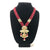 Deep Red Kundan Exotic Bead Necklace Set - PAAIE
