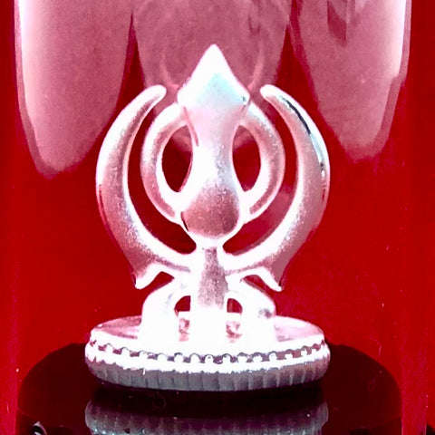 999 Pure Silver Small Kanda Idol in Circular Base - PAAIE