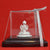 999 Pure Silver Lakshmi Idol with Orange Headrest - PAAIE