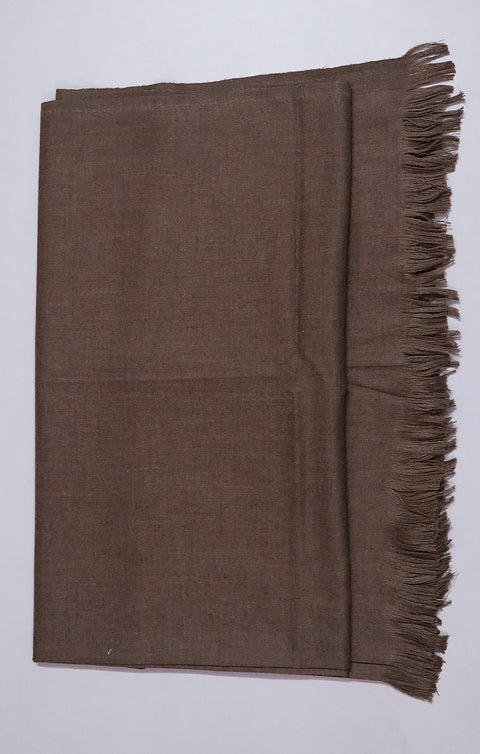 Fashionable Men's Dark Brown Color Lohi/Shawl For Casual, Party Wear (D24)