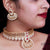 Designer Gold Plated Royal Kundan Necklace with Earrings (D487)