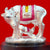 999 Pure Silver Small Cow and Calf Idol in Circular Base - PAAIE